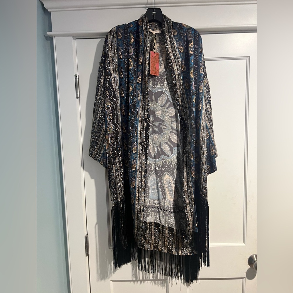 Novella Royale Heirloom Silk Lady Kimono - OS- NWT - Picture 10 of 16